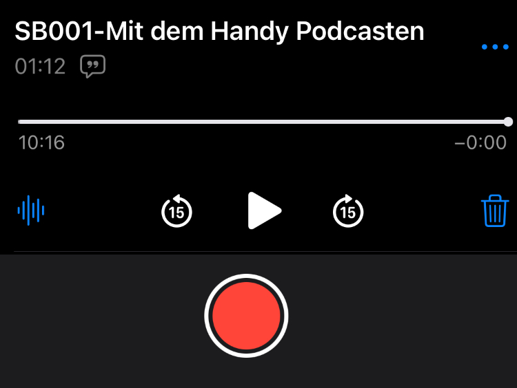 iOS-App Spcrechmemos